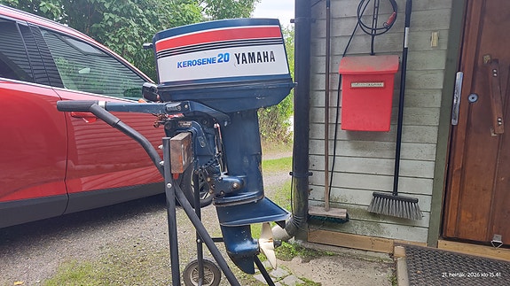 YAMAHA 20hv lyhytrikinen vm.1982