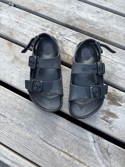 Birkenstock lasten sandaalit koko 34 musta unisex