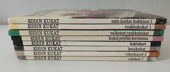 Kodin kukat kirjoja