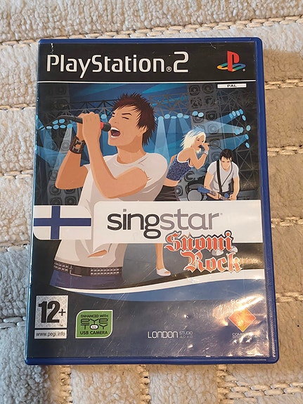PS2: SingStar SuomiRock -peli (CiB)