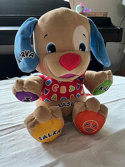 Fisher-price laulava koira