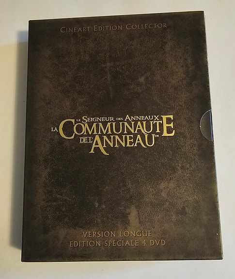 Taru Sormusten herrasta DVD-boksi (ranska)