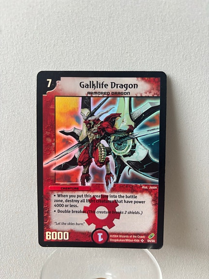 Duel Masters Galklife Dragon kortti
