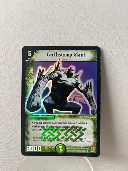 Duel Masters Earthstomp Giant -kortti