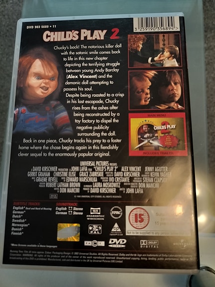 Child’s Play 2 DVD elokuva