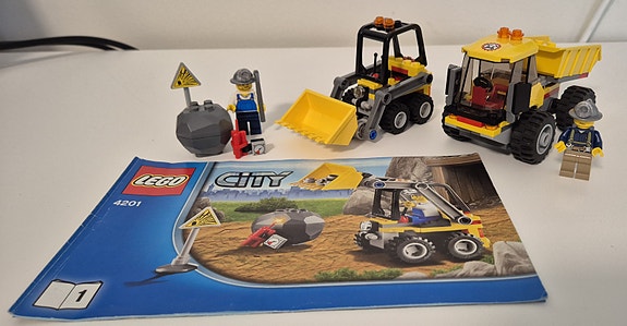 Lego City 4201 Kaivuri ja kippiauto