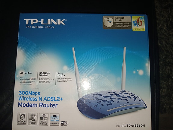 TP-Link TD-W8960N Wireless N ADSL2+ modeemi reititin