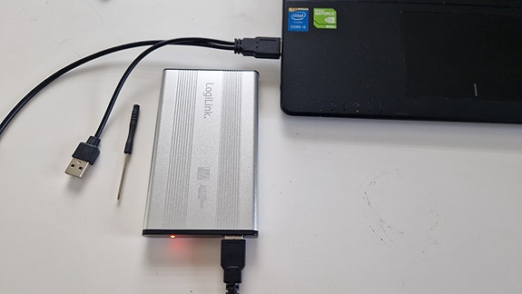 500 gb HDD seagate ulkoinen kovalevy, USB liitäntä
