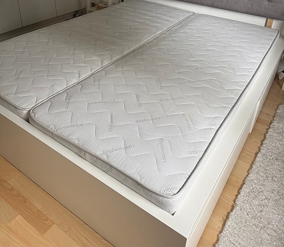 Ikea MALM 160 cm sängyn runko, sälepohja ja laatikot