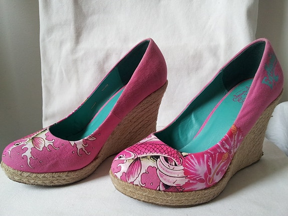 Espadrillot punainen väri