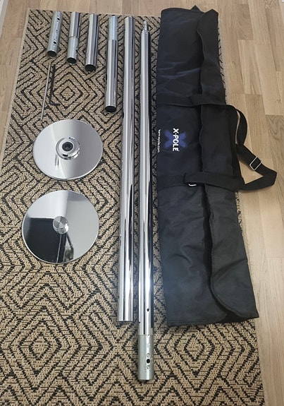 X-Pole Sport kromi 45mm staattinen tanssitanko