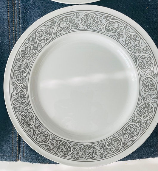 Vintage, Arabia Sampo -ruokalautaset, Yhtyneet Ravintolat ,  4 kpl