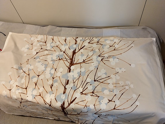Marimekko lumimarja verhot
