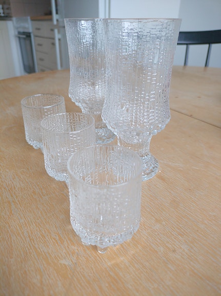 Iittala Ultima Thule juomalasit kirkas lasi