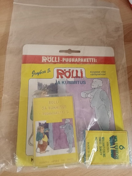 Rölli Joybox 5 puuhapaketti Rölli ja kummitus