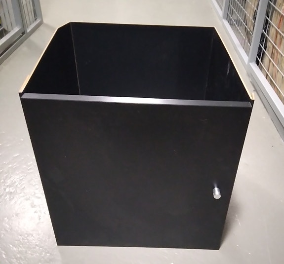 Ikea Expedit / Kallax upotettava kaappi musta 2 kpl
