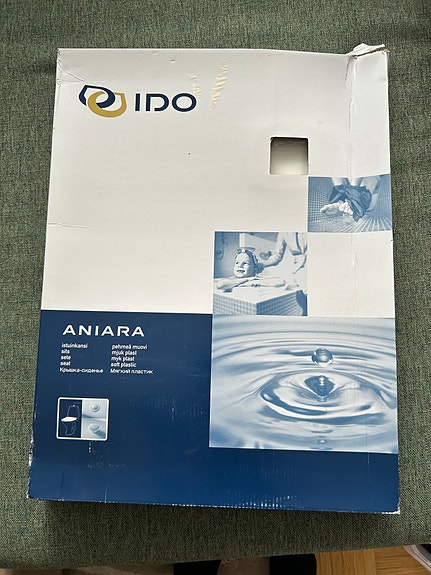 IDO Aniara wc-istuinkansi valkoinen