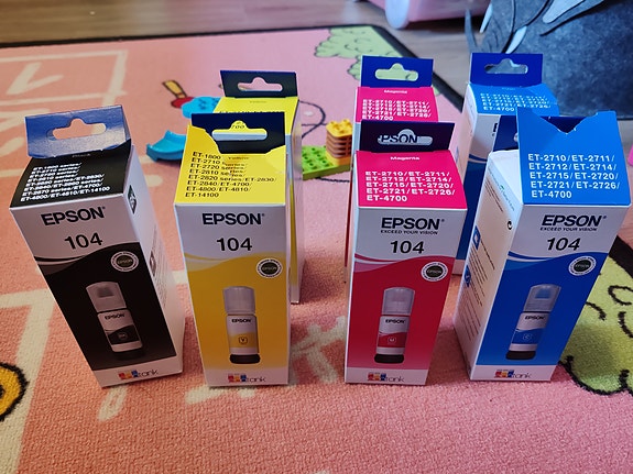 Epson musteet