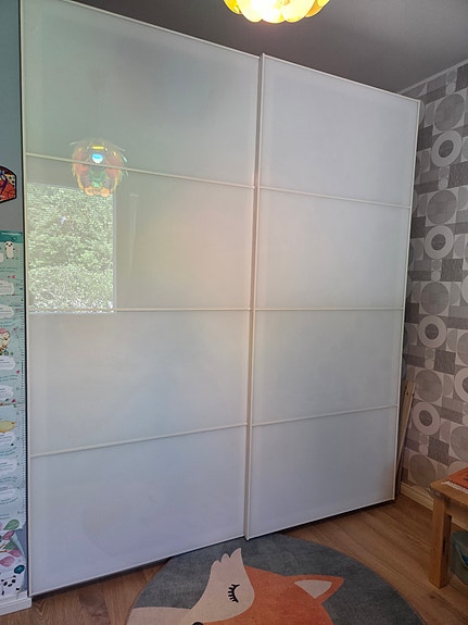 ikea pax vaatekaappi 60x200x236 liukuovilla