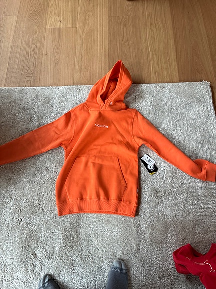 Volcom huppari lasten oranssi unisex