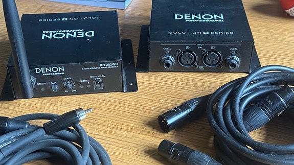 Denon Wireless audio DN-202WT & DN-202WR