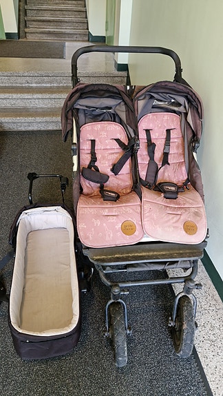 Mountain Buggy tuplarattaat