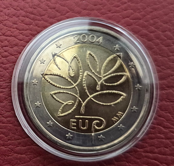 2 euron juhlaraha 2004 EU-laajentuminen