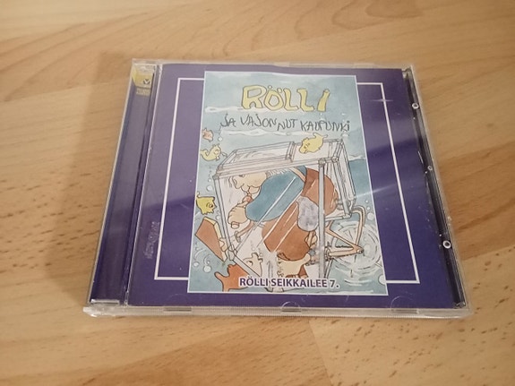 Rölli seikkailee 7 vajonnut kaupunki CD