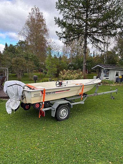 Vene Suvi 410 + Mercury 15 4-tahti + Heppu 750 VTL