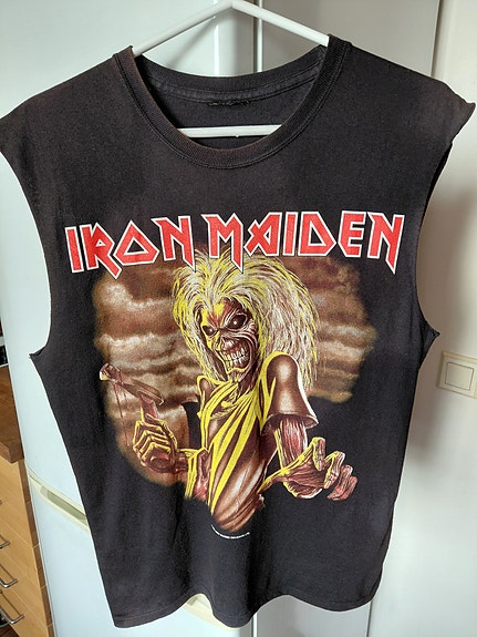 Iron Maiden hihaton paita