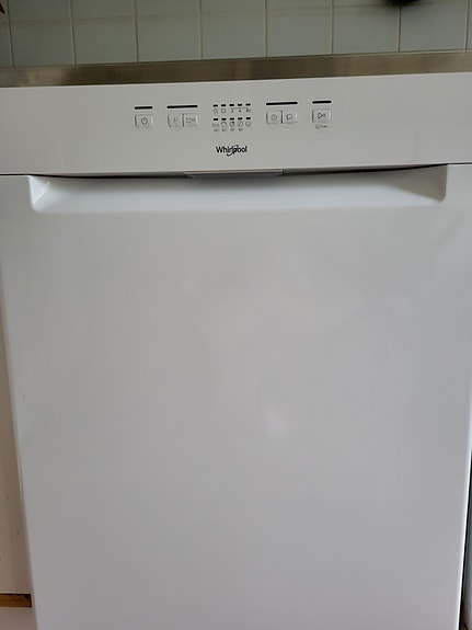Whirlpool astianpesukone tason alle valkoinen