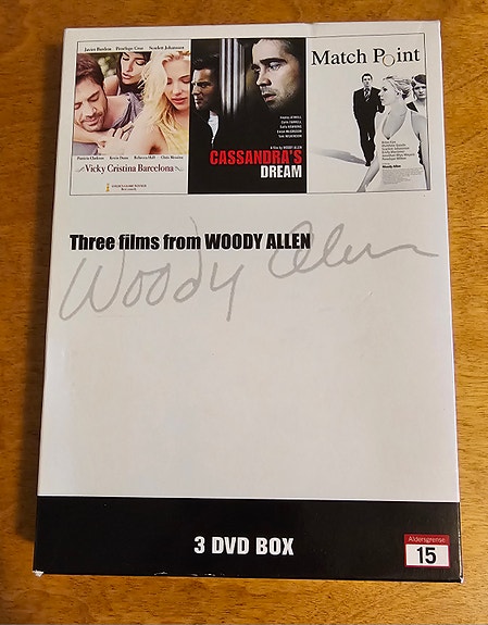 Woody Allen 3 DVD boksi