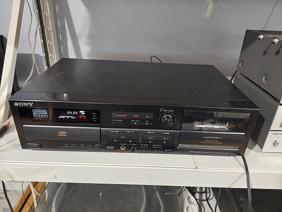 SONY TXD-R11 cd/ c-kasetti soitin