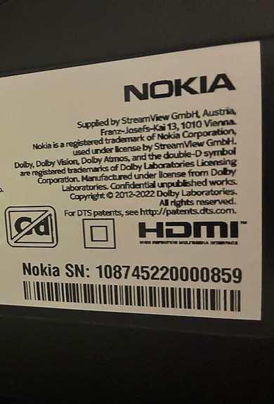 Nokia tv 50”