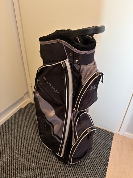 Wilson Prostaff golfbägi musta/harmaa