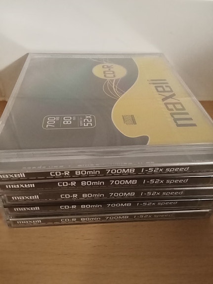 CD-R levyt 5kpl