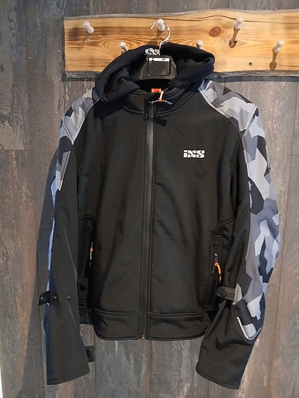 IXS Moto Camo softshell-takki, 3XL