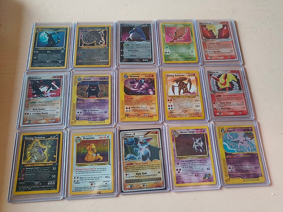 Vanhoja Pokemon -kortteja