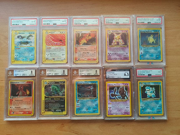 Vanhoja Pokemon -kortteja