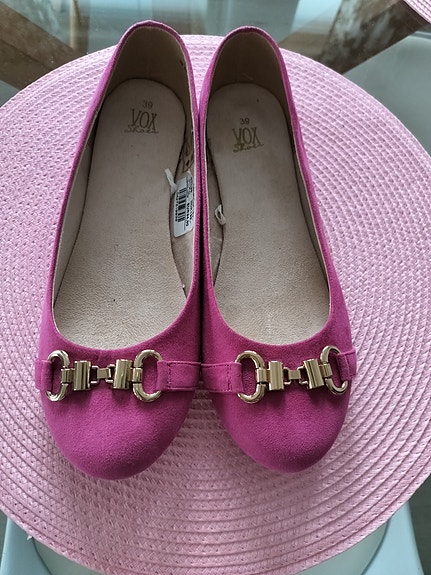 Pinkit ballerinat koko 39