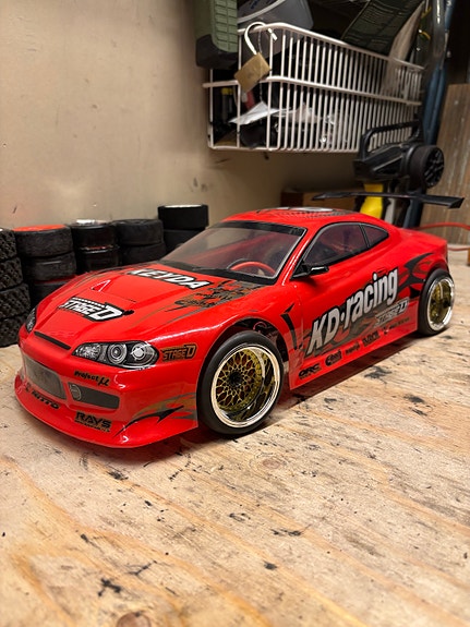 Radio-ohjattava drift auto neliveto