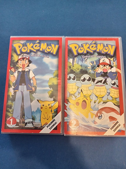 Pokemon vhs videot