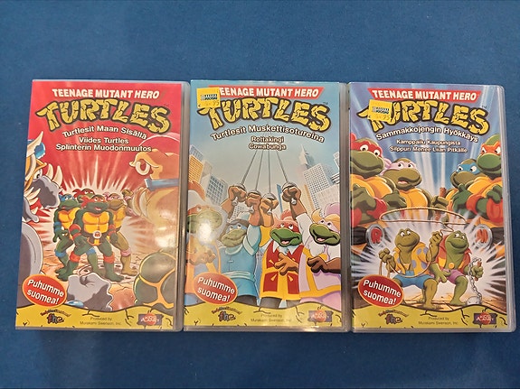Turtles vhs videot