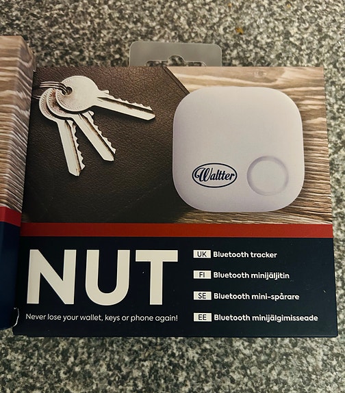 NUT Bluetooth-paikannin