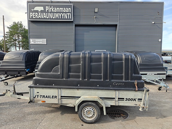 JT-Trailer 300k peräkärry +100cm kuomu