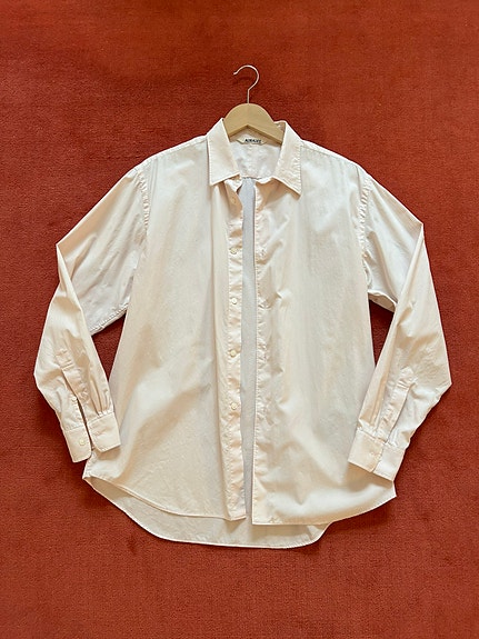 Auralee cotton poplin shirt