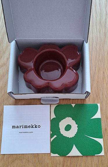 Marimekko Unikko kynttilälyhty