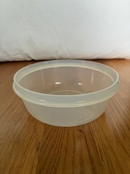 Tupperware kulho, 600ml.