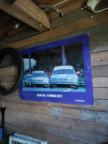Pahvitaulu Volvo S40 -98 British Touring Car Championship