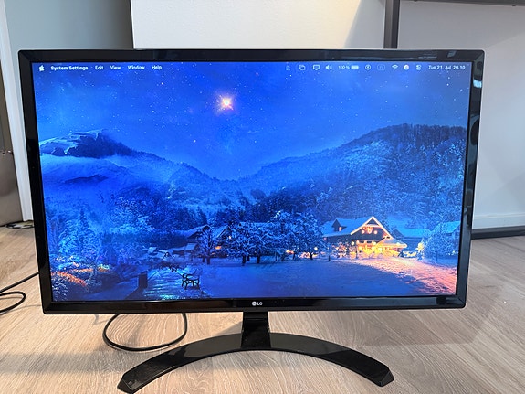 LG 27" 4K IPS -näyttö (27UD58-B) - Herttoniemi